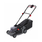 Powerplus tondeuse à gazon li 400mm +2x18v batt + 2chargeurs powebg7560