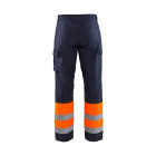 Pantalon hiver Multinormes Inhérent Marine/Orange-Fluo 18691513 - Taille au choix