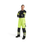 Pantalon hardshell multinormes Jaune-Fluo/Marine 18811532 - Taille au choix