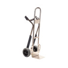 Diable aluminium a tablier sureleve M-NS et guide d'escalier