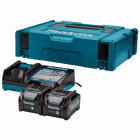 Makita 40V Li-ion MAX Set de démarrage - 2 batteries 2,0 ah - Mbox - 191V15-1