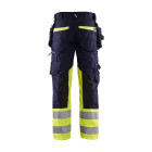 Pantalon artisan haute-visibilité +stretch avec poches flottantes 19941330 - Couleur et taille au choix