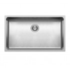 Evier 1 cuve carrée en inox 700x400x200mm bonde a panier en inox