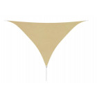 Vidaxl parasol en tissu oxford triangulaire 3,6x3,6x3,6 m beige
