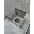 Chapeau de ventilation 200X200 ZINC VZ - Coloris, diamètre et option grille anti oiseau au choix 