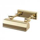 Applique chawton pour tableaux, laiton poli, 18.2cm