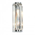 Applique crystal, chrome et cristal