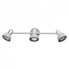 Spot gris neoclassic 3 ampoules 16 cm