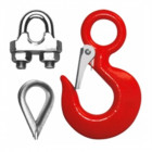 2 serre-câbles pour câbles Ø 2 / 3 mm