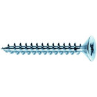 Vis MUSTAD Panelvit Tête cylindrique Pozidriv - Filetage total - Zingué Blanc - Ø5x80mm - Boite de 200 - PVACZP500800B8C
