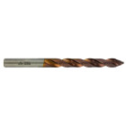 Foret métaux TSP HSS taillé meulé revêtu FUSIO Ti2CN -DIN338 -h8 -Affûtage Smart Point PREMIUM - TIVOLY - 11457141000