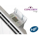Radiateur à inertie horizontal arkadi plus 2000w