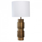 Lampe de table laiton megapolis 1 ampoule 65 cm