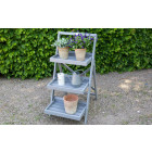 Échelle à plantes en pin - Couleur au choix