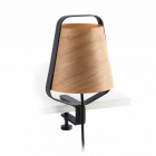 Lampe de bureau noire stood 1 ampoule