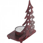 Photophore sapin de noël en métal