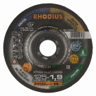 Disque segmenté Diamètre 125 mm Ø de perçage 22.23 mm Métaux non ferreux LGA ALU RHODIUS 210476