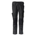 Pantalon de travail avec poches genouillères MASCOT Unique - 21979-459-Noir-39-82