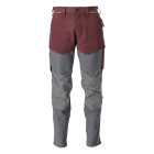 Pantalon de travail avec poches genouillères MASCOT Customized - 22379-311-Bordeaux-46-76