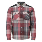 Chemise de travail en flanelle avec doublure fourrure MASCOT Customized - 23104-446-Bordeaux-XS