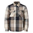 Chemise de travail en flanelle avec doublure fourrure MASCOT Customized - 23104-446-Taupe-XL