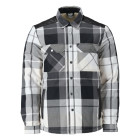 Chemise de travail en flanelle avec doublure fourrure MASCOT Customized - 23104-446-Gris anthracite-XXL