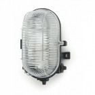 Aplique murale de jardin noire cripta 1 ampoule