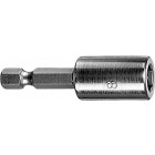 Douille à queue 6 pans mâle 1/4" longueur 50mm Diamètre 17mm pour vis à tête 6 pans BOSCH 2608550072