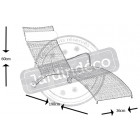 Bain de soleil helena taupe en fibre et acier