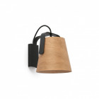Aplique murale bois stood 1 ampoule