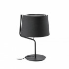 Lampe de table noire berni 1 ampoule