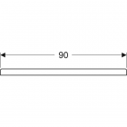 Receveur de douche rectangulaire Renova 100 x 90 cm