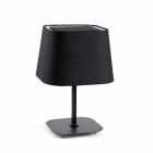 Lampe de table noire sweet 1 ampoule