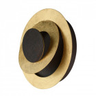 Applique murale dorée techno   11 cm
