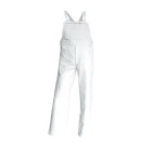 Cotte à bretelles LMA BROSSE blanc T.XL - 300344 T.5