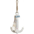 Thermomètre ancre en bois