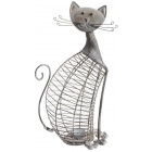 Photophore métal chat