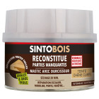 Mastic à bois SINTOBOIS 550g avec tube durcisseur 30g - Chêne clair - SINTO - 139751