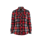 Chemise flanelle femme Rouge-Noir 32091152 - Taille au choix