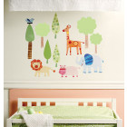 Stickers chambre bébé le zoo