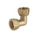 Coude laiton double femelle écrou libre F3/8 (12x17) NOYON & THIEBAULT - 803727