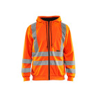Sweat zippé à capuche haute-visibilité 33461974 - Couleur et taille au choix