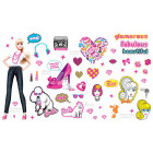 Kit de stickers barbie