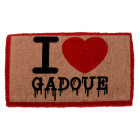 Paillasson coco i love gadoue