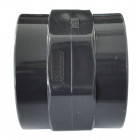 Manchon en PVC mixte taraudé - Femelle à coller / Femelle à visser - Diamètre 40 mm - Taraudage 33/42