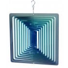 Mobile à vent carré bleu 15cm