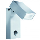 Applique led outdoor avec détecteur, en acier inoxydable