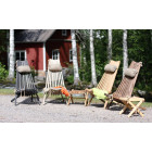 Chilienne en bois ecochair (coussin offert) mélèze