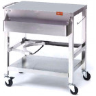 Chariot à plancha inox speci