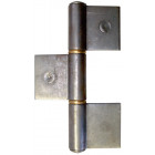 paumelle de grilles roulee a 3 lames degondables CLEMENSON INDUSTRIE G.3L.BL.LAC.220